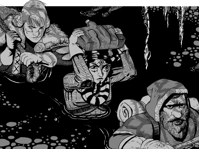 Attack card in The Vagrant’s Guide to Surviving the Wild